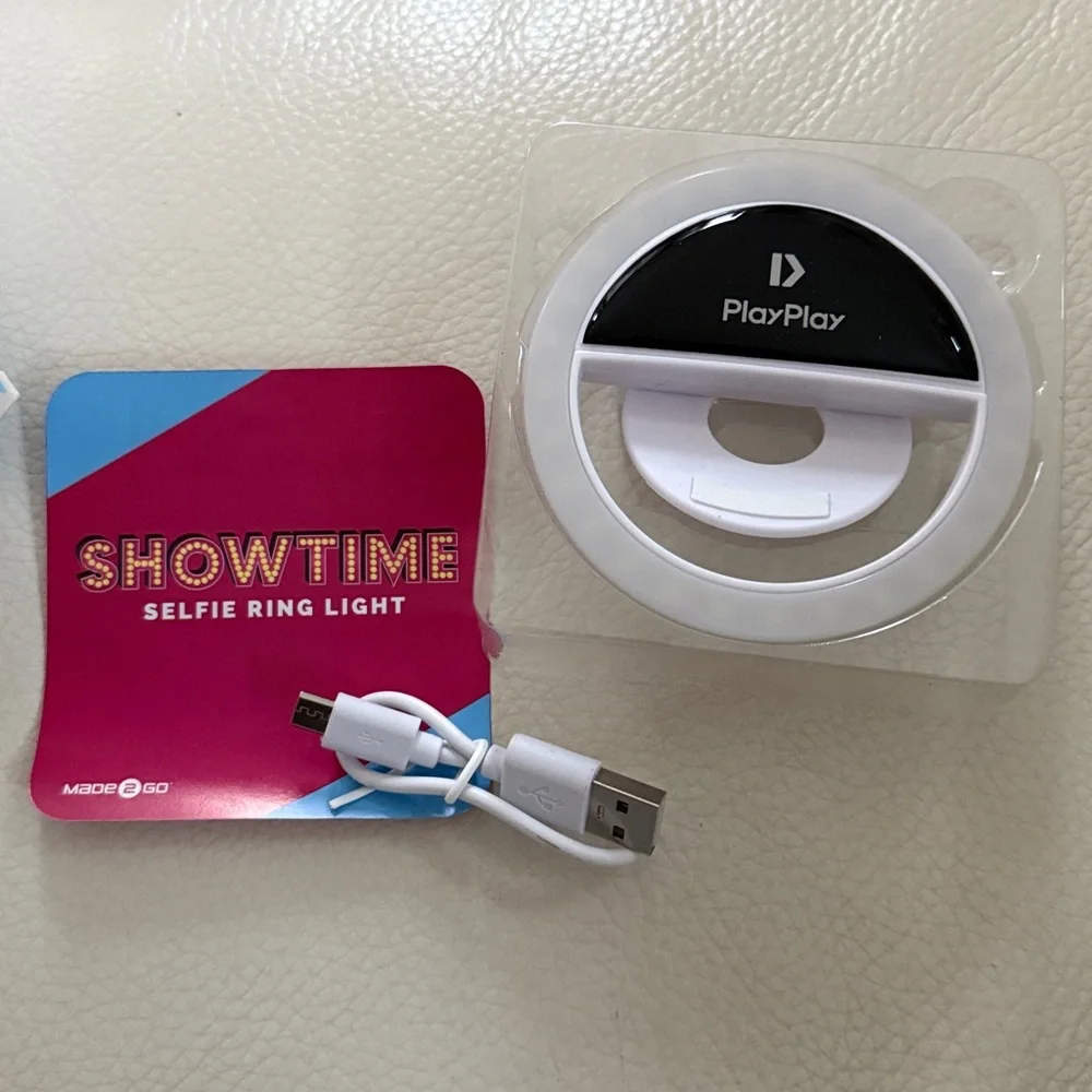 Black Showtime Selfie Ring Light NEW
